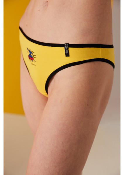 3lü Brazilian Külot-Keith Haring Koleksiyonu