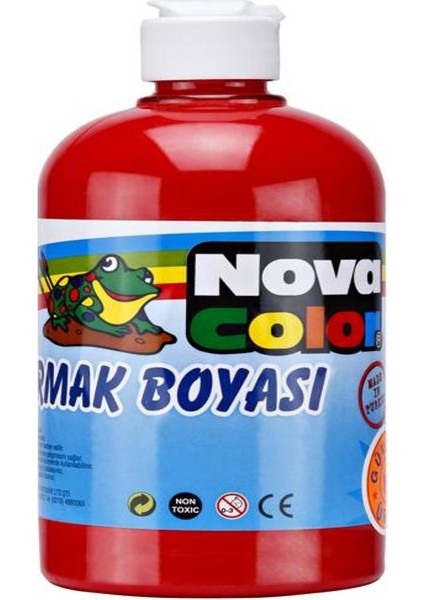 Nova Color Parmak Boyası 500 gr Kırmızı