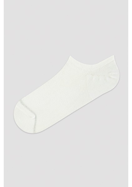 Basic Mesh 3lü Patik Çorap