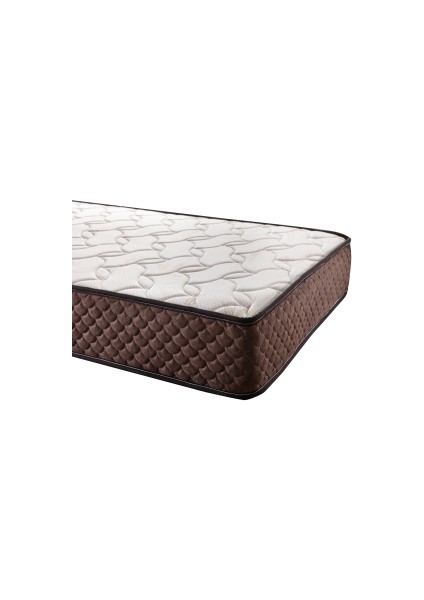 Full Ortopedik Coffe Bamboo Classic Yaylı Yatak Tek Kişilik Çift Kişilik