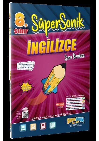 İdol Süpersonik 8. Sınıf Ingilizce Soru Bankası