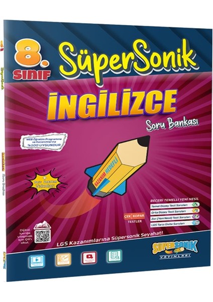 İdol Süpersonik 8. Sınıf Ingilizce Soru Bankası