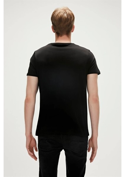 Persona Erkek T-Shirt Siyah 23.01.07.013 Siyah modelleri