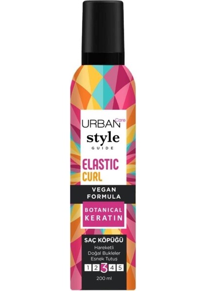 Style Guide Elastic Curl Saç Köpüğü 200ml X 2 Adet