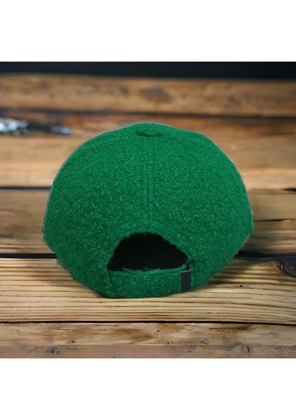 Kadın Kıvırcık Peluş Şapka Yeşil fiyatları