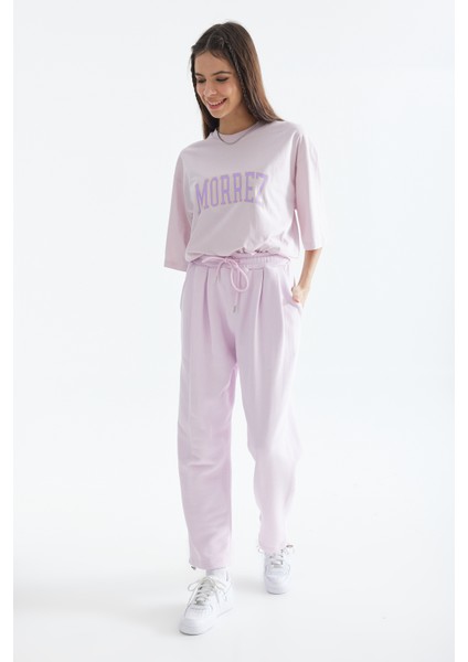 Pembe Gofre Jogger K