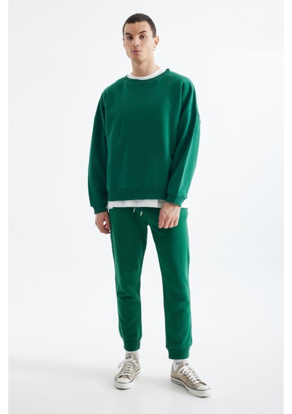 Yeşil Yıkamalı Jogger