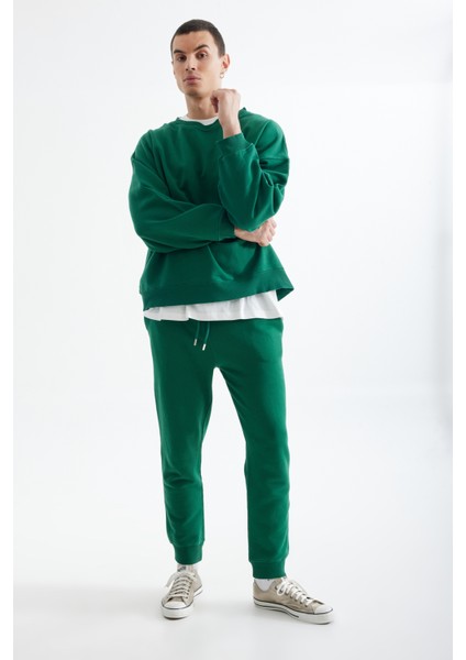 Yeşil Yıkamalı Jogger