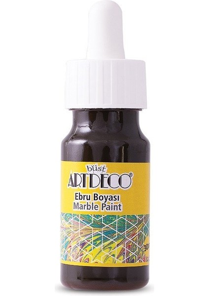 Hazır Ebru Boyası 30ML 16 Açık Kahve