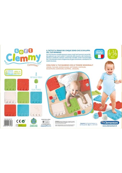 17352 Soft Clemmy - Yumuşak Blok Duyusal Halı