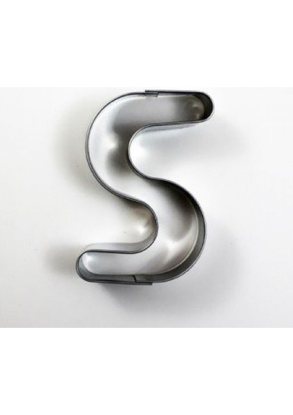 S Harf Kurabiye Kalıbı 7.5 cm