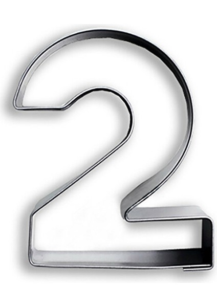 2 No Kurabiye Kalıbı 7.5 cm