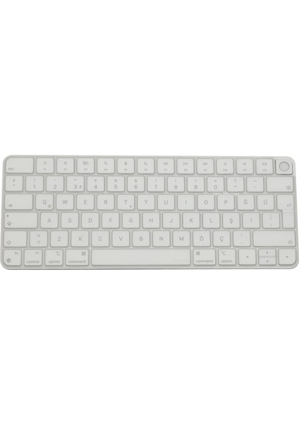 Apple Magic Keyboard 3 ile Uyumlu Klavye Koruyucu LockKey TouchID A2449 A2450 US İngilizce