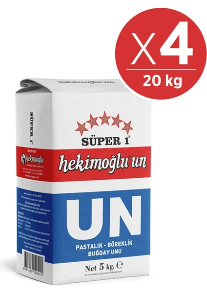 Un 5 kg x 4 Adet (20 Kg)