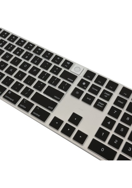 Apple Magic Keyboard 3 ile Uyumlu Klavye Koruyucu TouchID A2520 US İngilizce Baskı