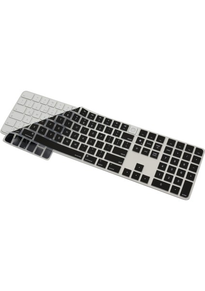 Apple Magic Keyboard 3 ile Uyumlu Klavye Koruyucu TouchID A2520 US İngilizce Baskı