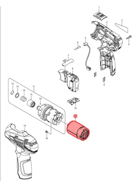 DF030D Motor Ürün Kodu 629853-4 fiyatları