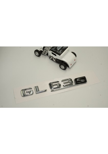Benz Gl 63S Bagaj Krom Metal 3m 3D Yazı Logo