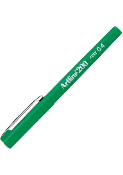 Fine Keçe Uçlu Yazı Kalemi 0.4mm Yeşil