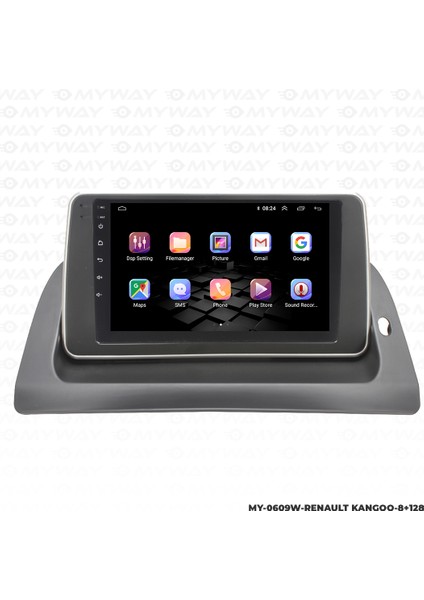 Renault Kangoo Android Multimedya Carplay Navigasyon Ekran - 8gb RAM+128 GB HDD - Myway fırsatları