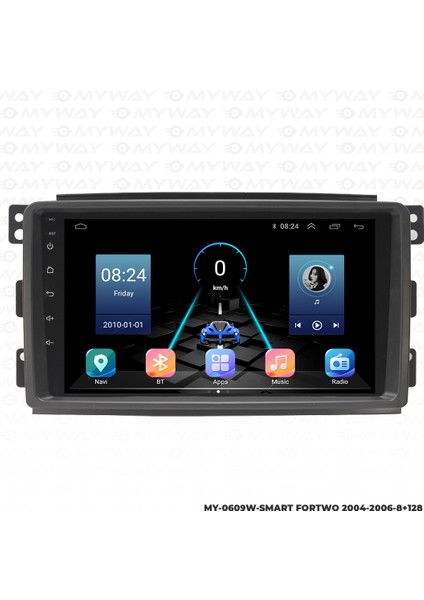 Smart Forfour Android Multimedya Carplay Navigasyon Ekran - 8gb RAM+128 GB HDD - Myway fırsatları