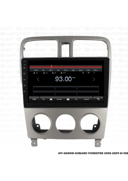 Subaru Forester Android Multimedya Carplay Navigasyon Ekran - 8gb RAM+128 GB HDD - Myway modelleri