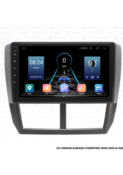 Subaru Forester Android Multimedya Carplay Navigasyon Ekran - 8gb RAM+128 GB HDD - Myway indirimleri