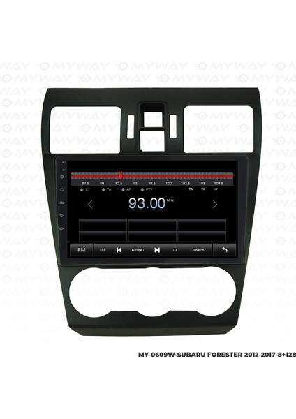 Subaru Forester Android Multimedya Carplay Navigasyon Ekran - 8gb RAM+128 GB HDD - Myway modelleri