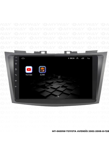 Toyota Avensis Android Multimedya Carplay Navigasyon Ekran - 8gb RAM+128 GB HDD - Myway fiyatları