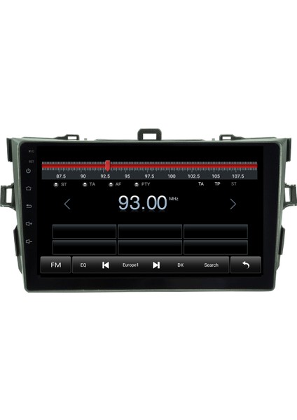 Toyota Corolla Android Multimedya Carplay Navigasyon Ekran - 8gb RAM+128 GB HDD - Myway