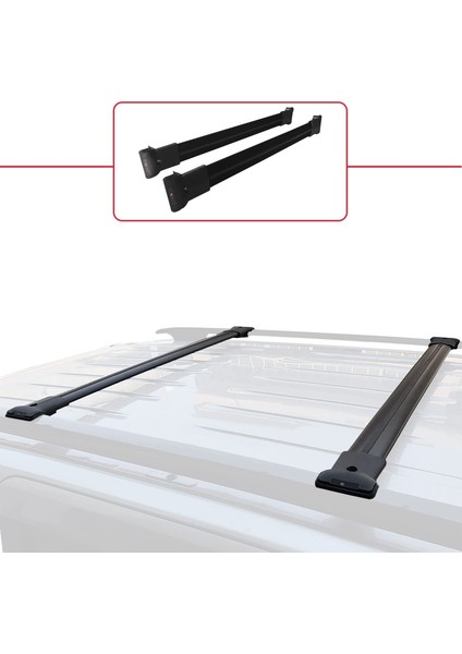 Suzuki Jimny 1998-2018 Arası Fly Model Ara Atkı Tavan Barı Siyah fiyatları