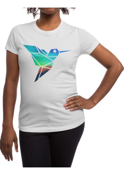 Nature Sparrow Beyaz Spor Tişört