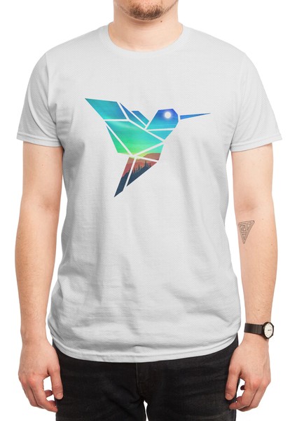 Nature Sparrow Beyaz Spor Tişört