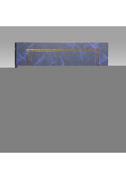 50 Yaprak [100 SAYFA]-31x32 cm Manyetik Yapışkanlı Ciltbezli Fotoğraf Albümü Lacivert