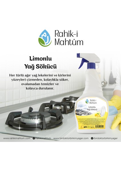 Limonlu Yağ Sökücü (750 Ml)