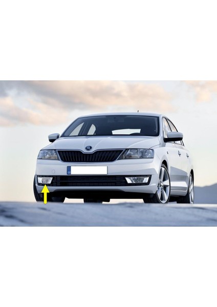 Skoda Rapid 2012-2016 Sağ Ön Sis Farı Çerçevesi 5JA807682