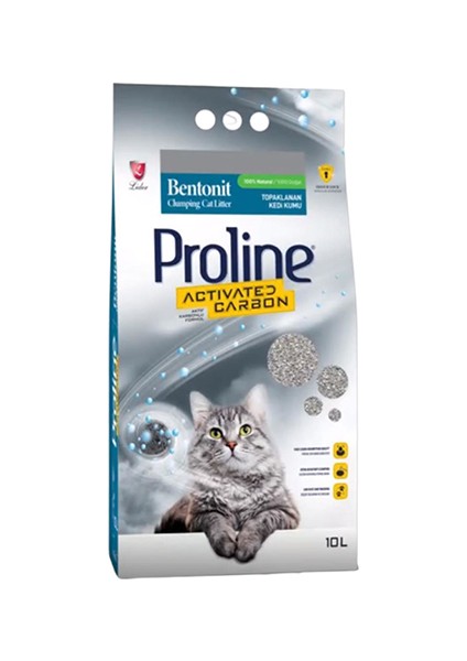 Aktif Karbon Bentonit Kedi Kumu 2X10 Lt