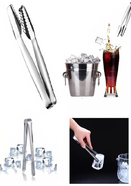 Buz Servis Maşa Seti Meşrubat Buz Maşası Ikramlık Servis Etme Maşası 3 Lü Buz Servis Maşa Seti fiyatları