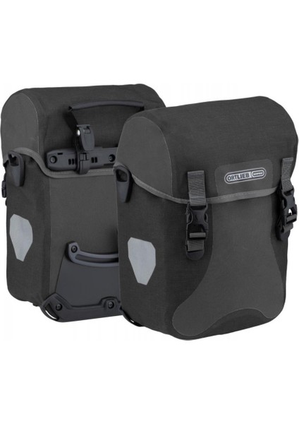 Ortlıeb F4904 Sport-Packer Plus Ön Bisiklet Çanta 30L Granit-Siyah Ql2.1