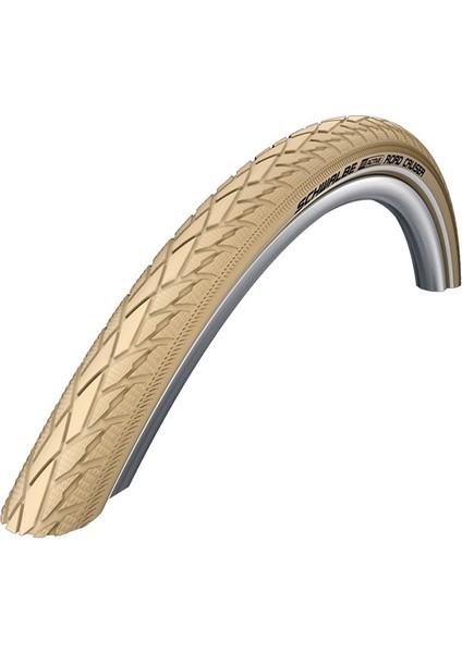 Schwalbe Delta Cruiser 700X38B/40-635/28X2-1/2 Zırhlı Telli Dış Lastik Krem