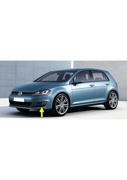 Vw Golf 7 2013-2017 Sol Sis Farı Alt Kapak Krom Çıtalı 5G0854661 fiyatları