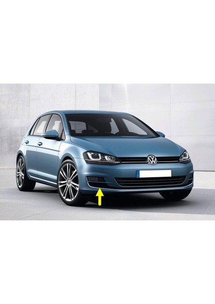 Vw Golf 7 2013-2017 Sağ Sis Farı Alt Kapak Krom Çıtalı 5G0854662 fiyatları