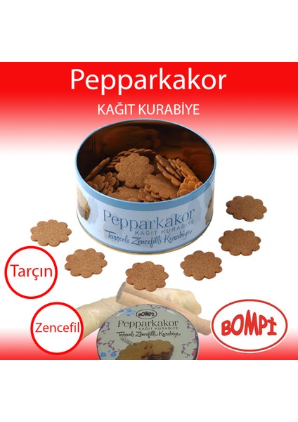 Pepparkakor Kağıt Kurabiye 400GR