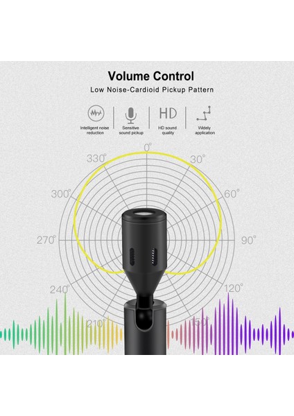 Usb-C / Typ-C Jack Ayarlanabilir Mikrofon (Yurt Dışından)