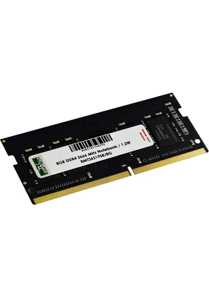 8GB DDR4 2666 Mhz Notebook Ram