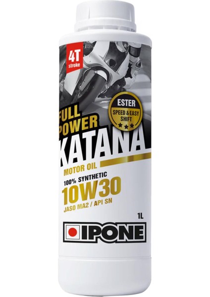 Full Power Katana 10W30 1lt Esterli Motosiklet Yağı