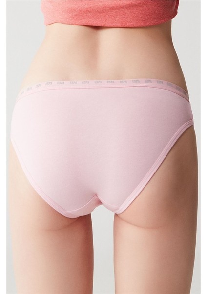 Kadın Pembe - Beyaz - Gri 3'lü Slip 66244 fırsatları