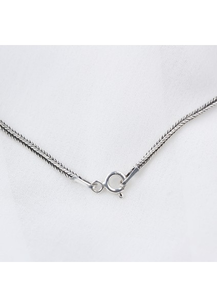 Gümüş Erkek Halter Kolye