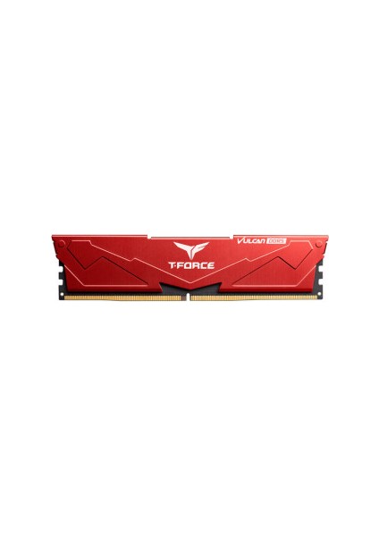 Team T-Force Vulcan Red 16GB(1X16GB) 6000MHZ Ddr5 CL38 Gaming Ram (FLRD516G6000HC38A01)