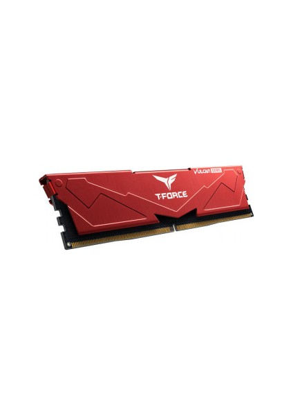 Team T-Force Vulcan Red 16GB(1X16GB) 6000MHZ Ddr5 CL38 Gaming Ram (FLRD516G6000HC38A01)